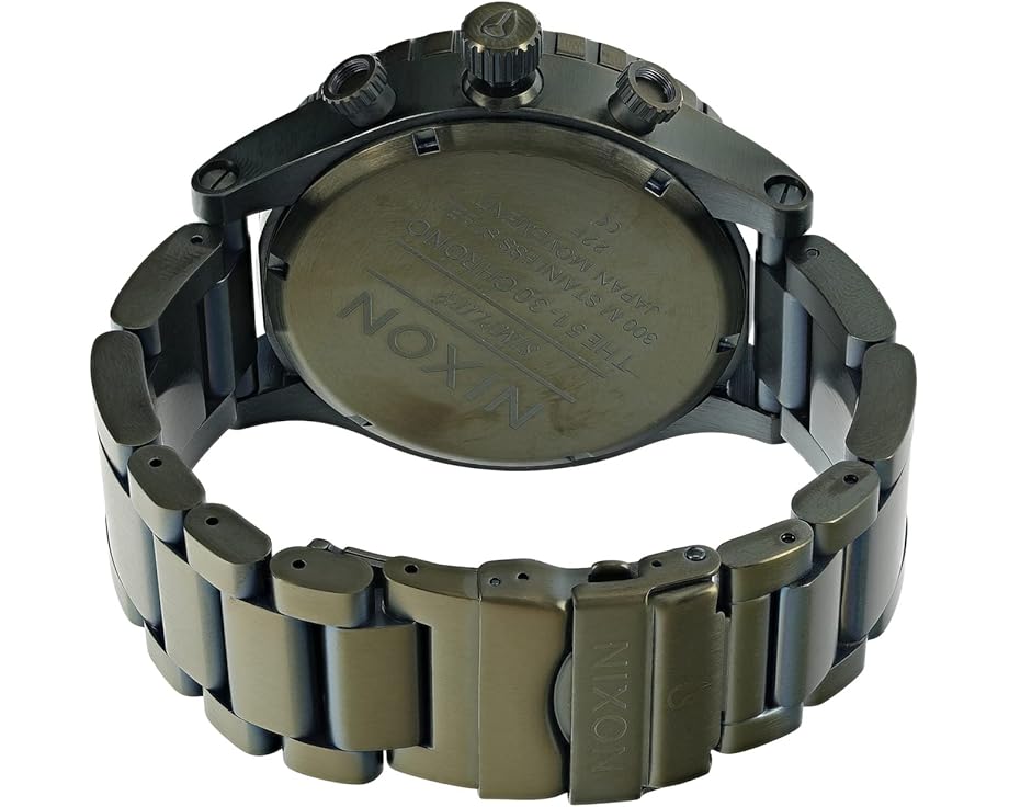 Наручные часы Nixon 51-30 Chrono с хронографом и водонепроницаемостью 300 м
