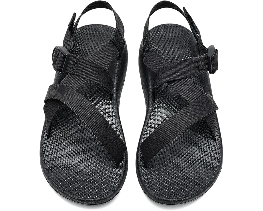 Сандалии классические Chaco Z/1 Black с ремнями из полиэстера