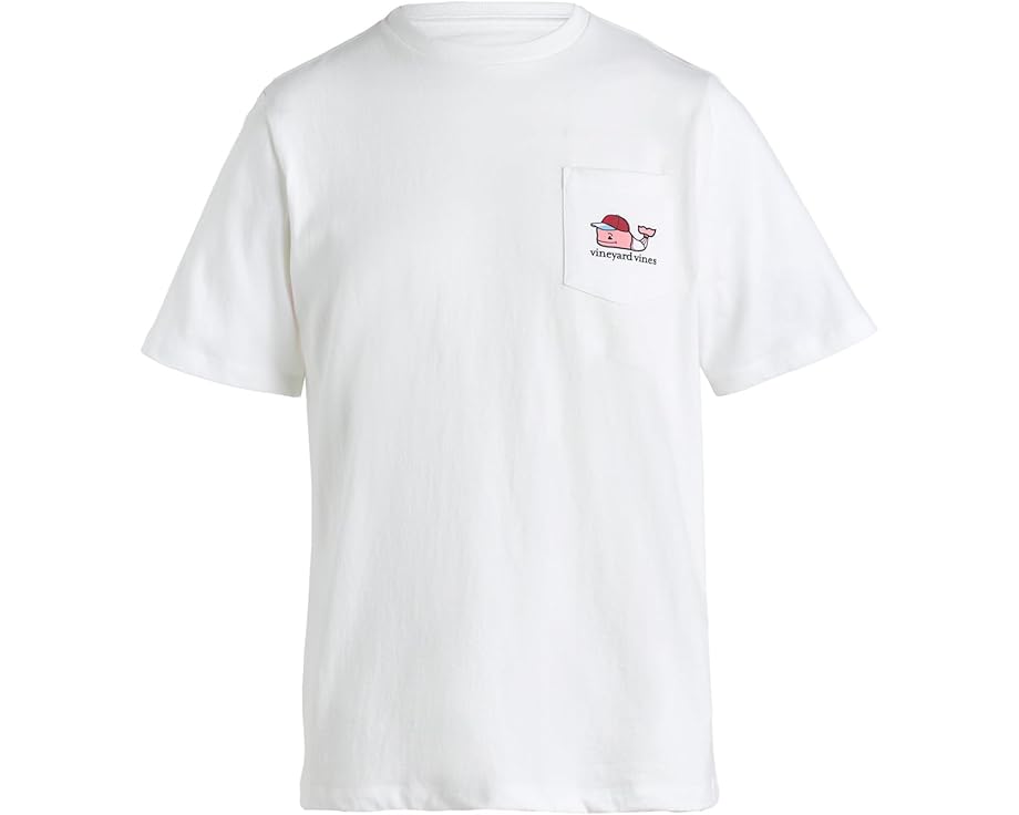 Детская футболка Vineyard Vines Kids с китом и короткими рукавами