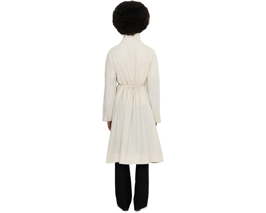 Пальто Eileen Fisher Light Cotton Nylon с драпированным воротником