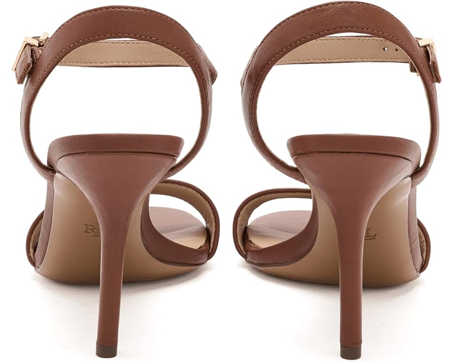 Сандалии Gwen из кожи Nappa и канваса Lauren Ralph Lauren