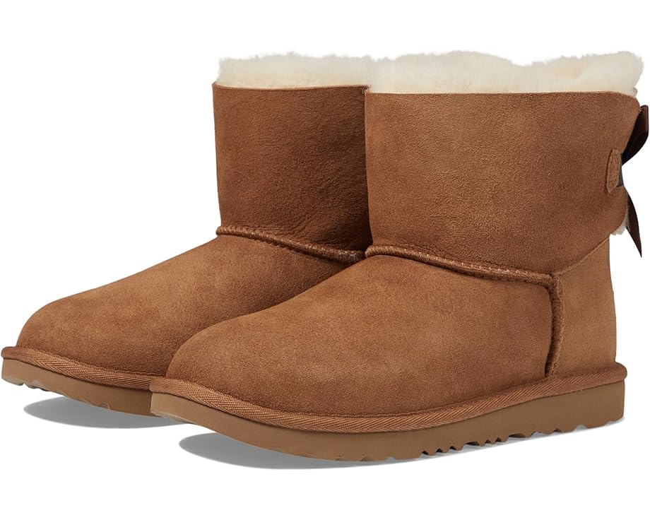 Детские угги UGG Kids Mini Bailey Bow II с бантом и шерстью UGGpure