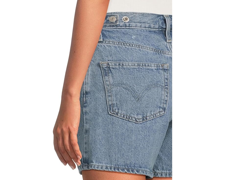 Шорты Cinch Mid-thigh от Levi's Women's с высокой посадкой