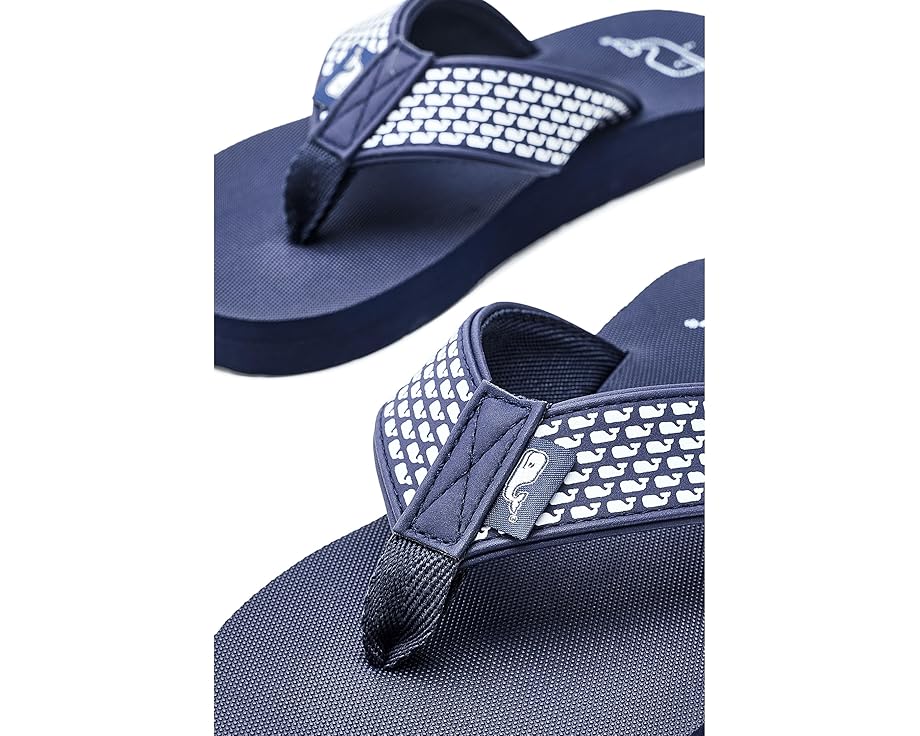 Детские шлепанцы Micro Whale Foam Flip Flops от Vineyard Vines