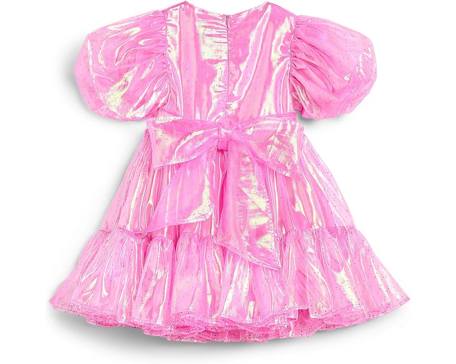 Lola and The Boys Платье Crystal Pink Hologram с пайетками
