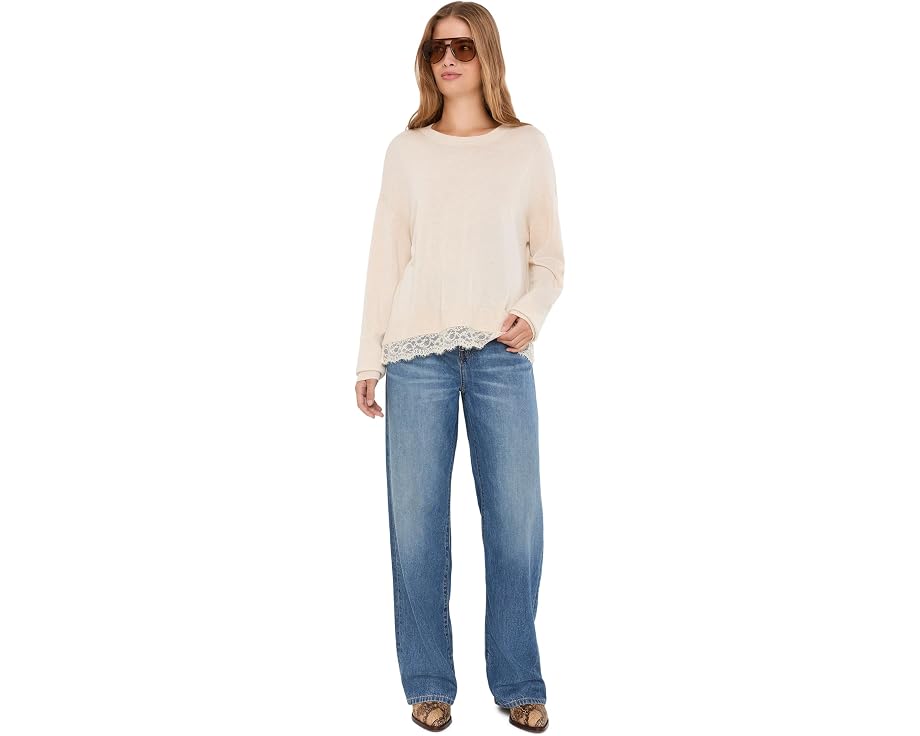 Georgie Lace Trim Pullover