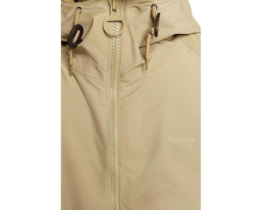 Ветровка Barbour Hooded Domus Waterproof с капюшоном в клетку и водоотталкивающей мембраной