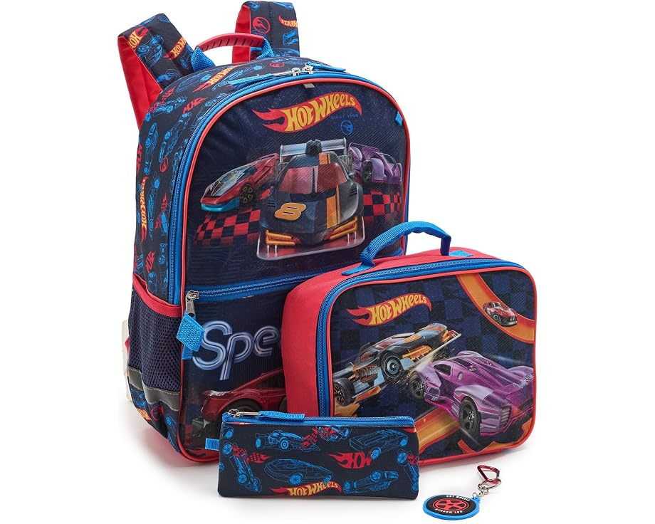 Рюкзак Hot Wheels 5 предметов со светодиодной подсветкой от BIOWORLD