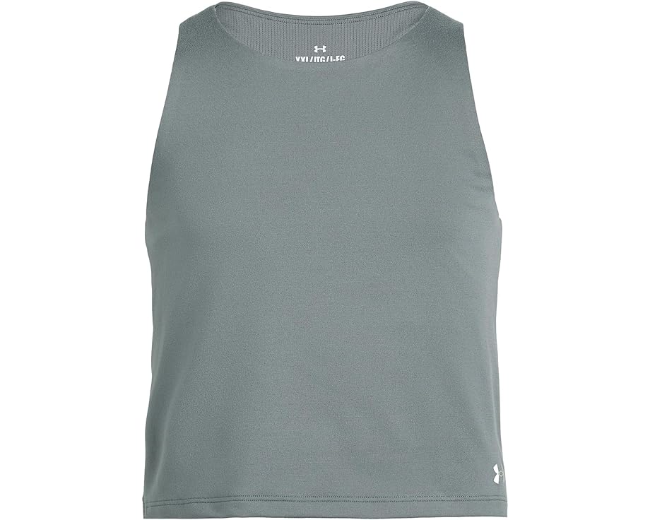 Under Armour топ Motion Crop для детей с ракребэком и коротким рукавом