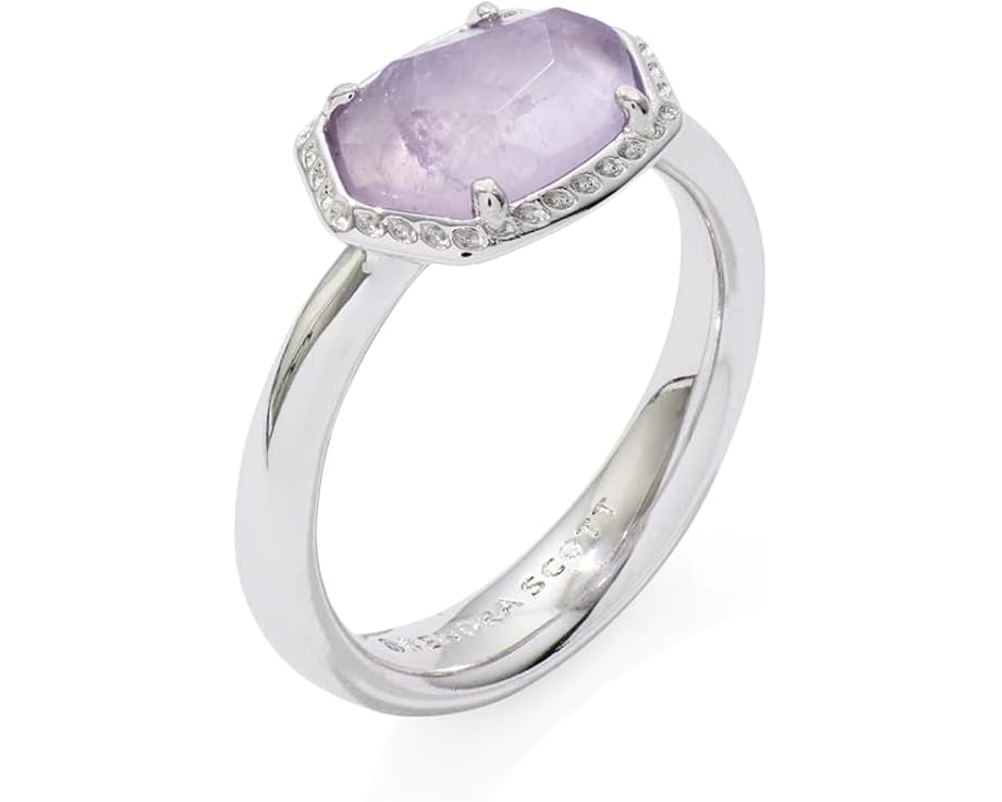 Kendra Scott кольцо Daphne Frame Band с камнем