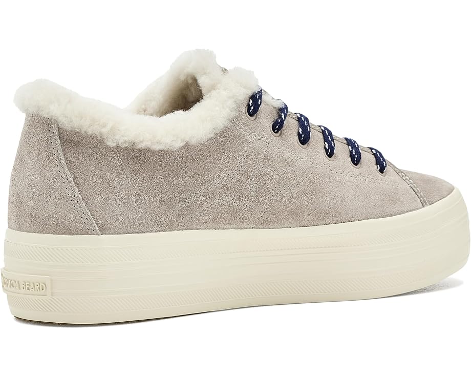 Кроссовки Truett Shearling от Veronica Beard на платформе