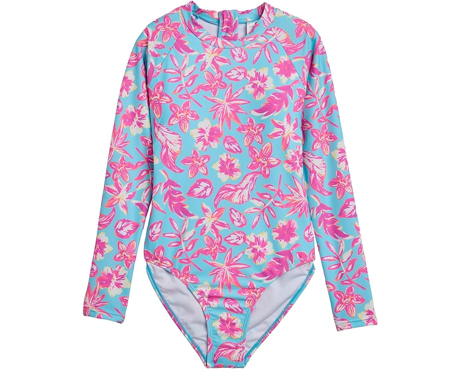 Детский лонгслив для плавания Snapper Rock Tropical Glow с защитой UPF 50+