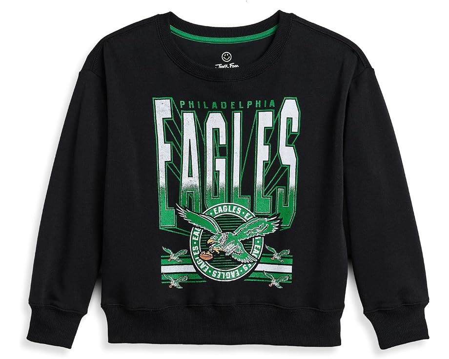 Толстовка с капюшоном Junk Food Clothing для детей NFL Philadelphia Eagles