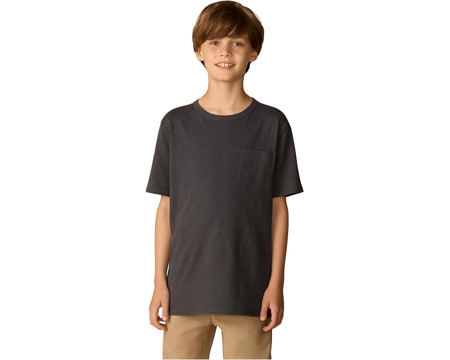 Футболка Faherty kids Sunwashed с нагрудным карманом