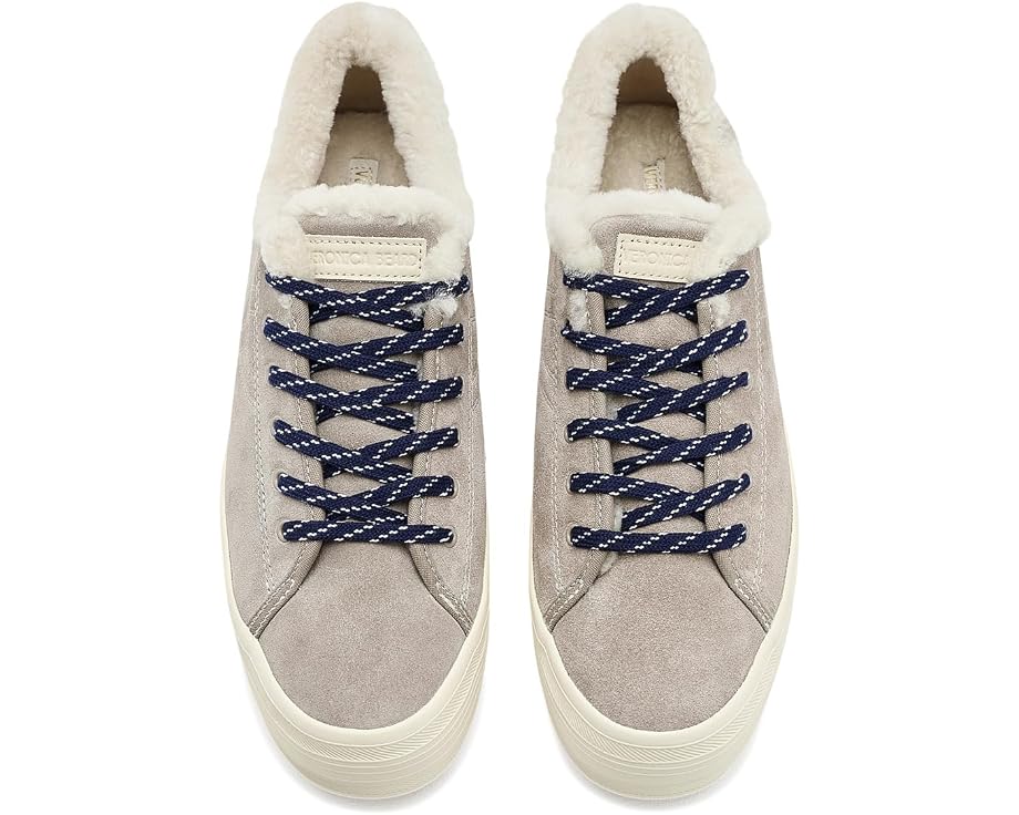 Кроссовки Truett Shearling от Veronica Beard на платформе