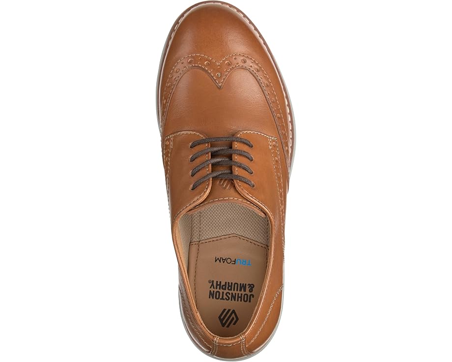 Туфли Johnston & Murphy Upton Wingtip с перфорацией для детей
