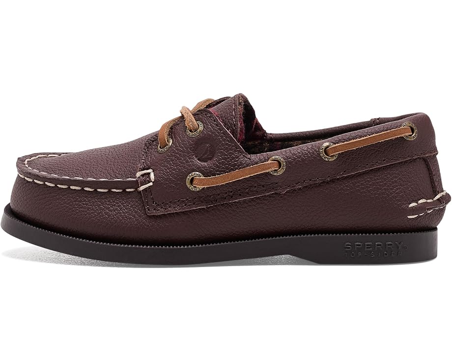 Кожаные мокасины Sperry Authentic Original с системой Wave-Siping для детей