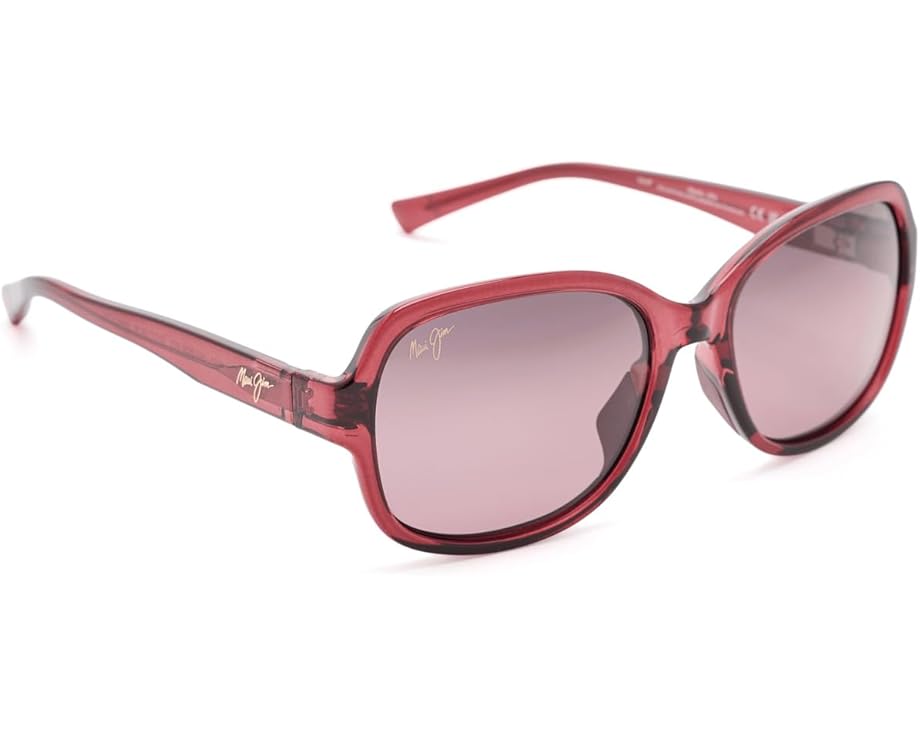 Солнцезащитные очки Maui Jim Hiluhilu с розовой оправой и линзами PolarizedPlus2