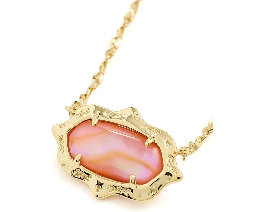 Короткое колье Kendra Scott Elisa с кулоном в фигурной оправе