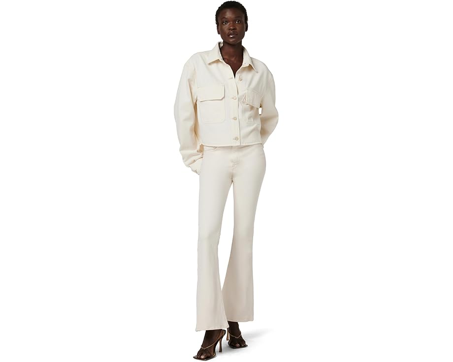 Джинсы Hudson Jeans Holly с высокой талией и расклешенным кроем