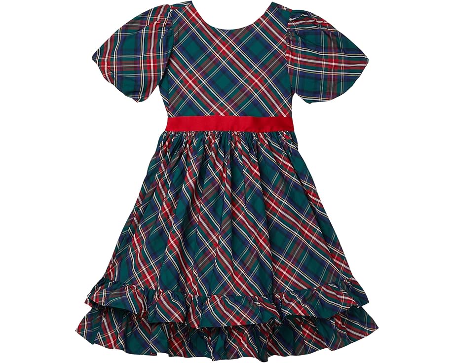 Платье Janie and Jack Family Plaid в клетку с плиссированной юбкой
