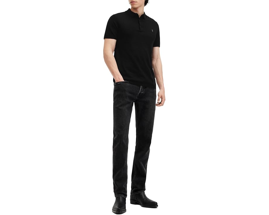 Поло AllSaints Mode Merino из шерсти мериноса