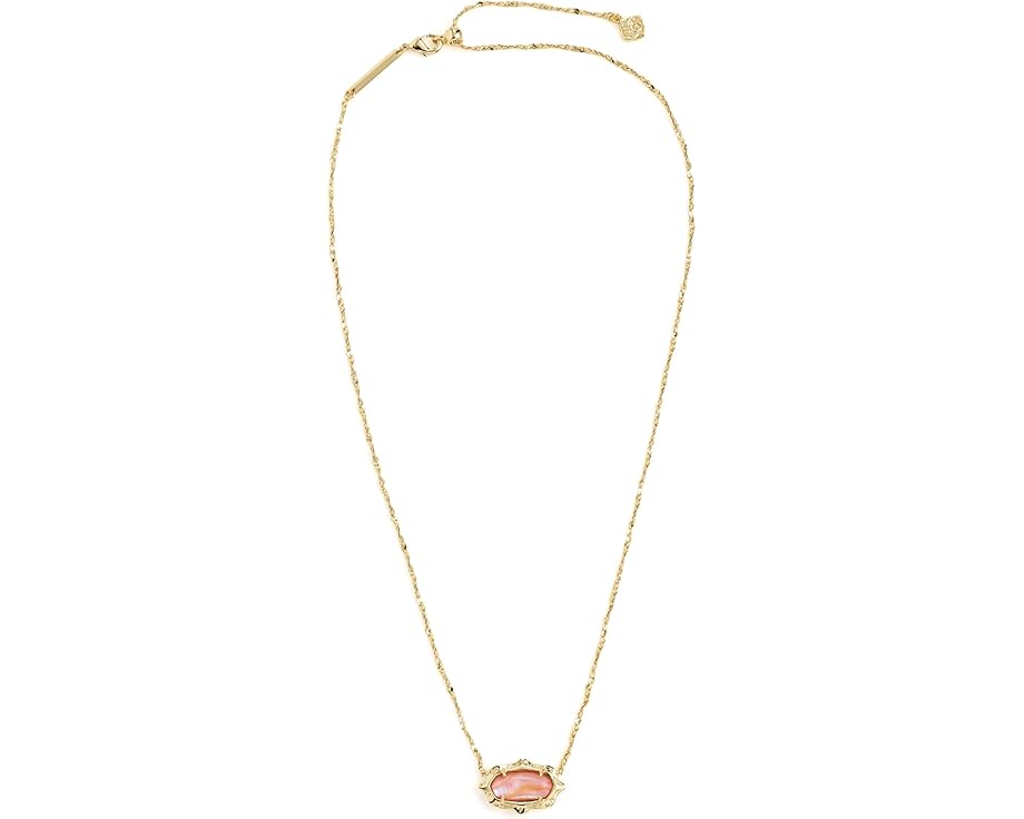 Короткое колье Kendra Scott Elisa с кулоном в фигурной оправе