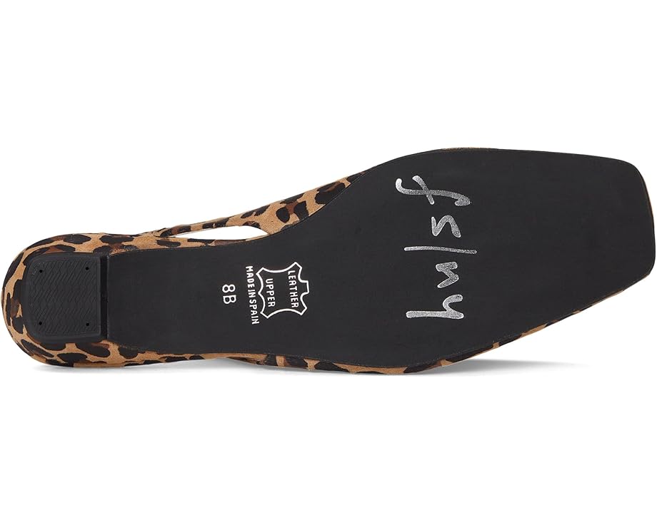 Балетки French Sole Mischa с открытой пяткой и квадратным носком