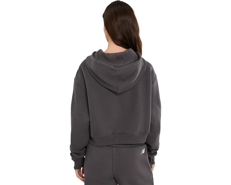 Флисовая кофта Trackside Full Zip New Balance черная
