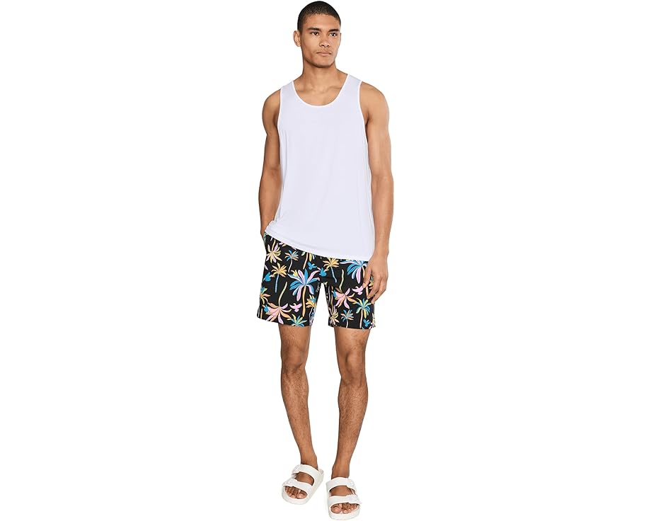 Плавки Chubbies The Black Light Nights 7 дюймов с карманом на молнии