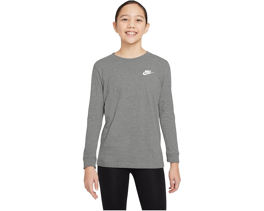 Детская футболка Nike Kids с длинным рукавом из мягкого хлопка