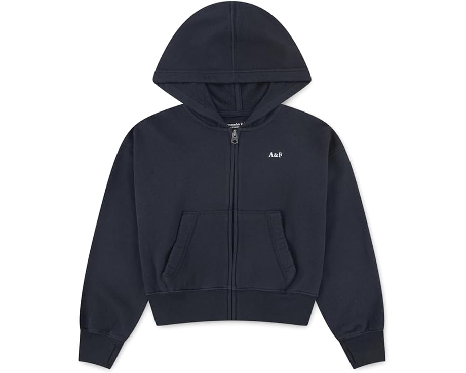 Толстовка Essential с капюшоном и полной молнией от abercrombie kids