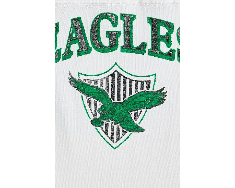 Футболка NFL Philadelphia Eagles с полосатым кокеткой для детей