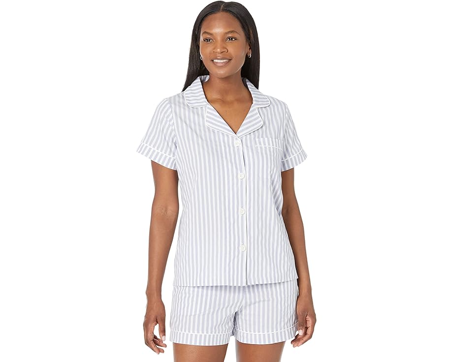Пижамный комплект Bedhead PJs из органического хлопка с коротким рукавом