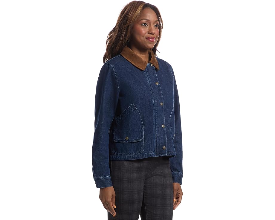 Джинсовая куртка Barn Jacket с вельветовым воротником от Elliott Lauren