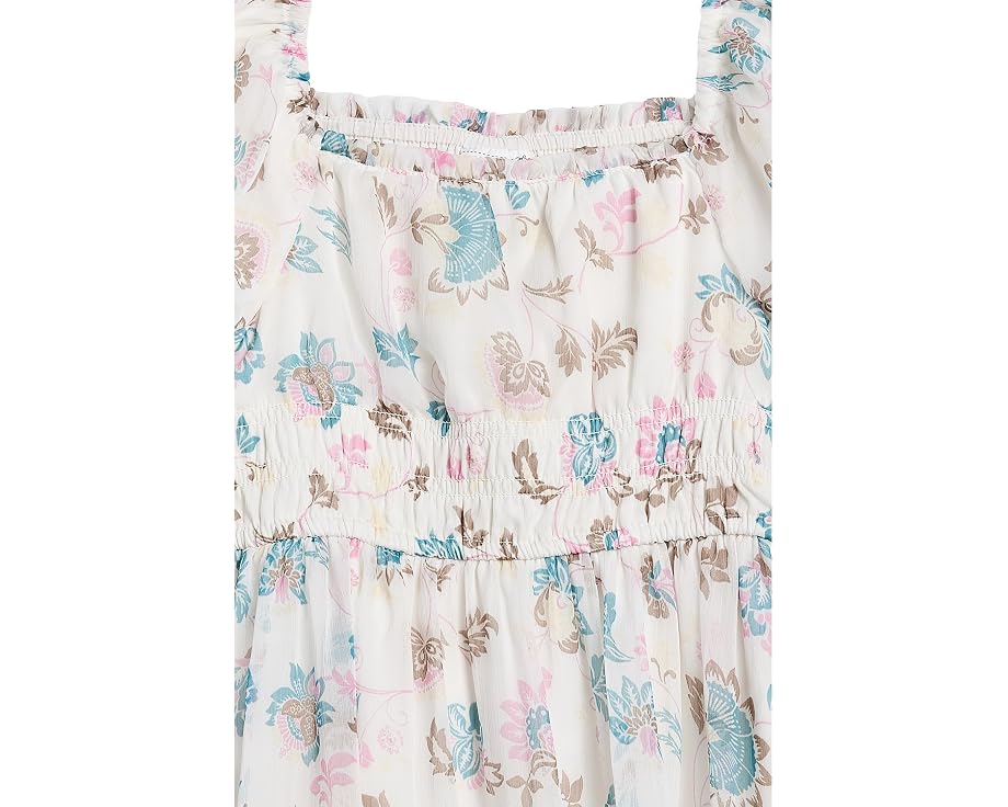Платье мини Babydoll от abercrombie kids с цветочным принтом