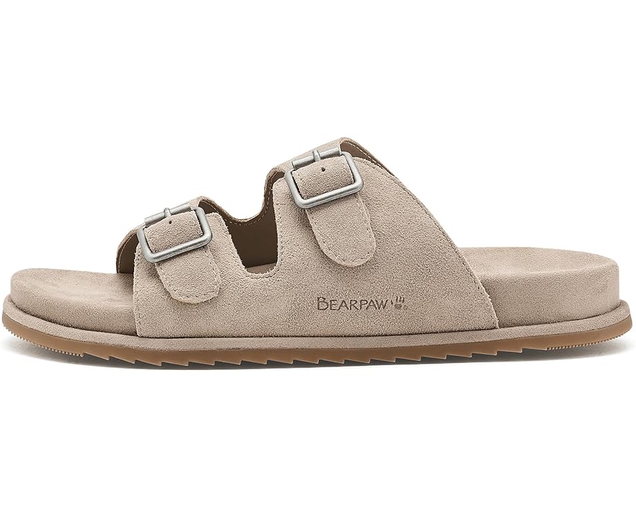 Сандалии Bearpaw Darcy с кожаным верхом и двойной пряжкой