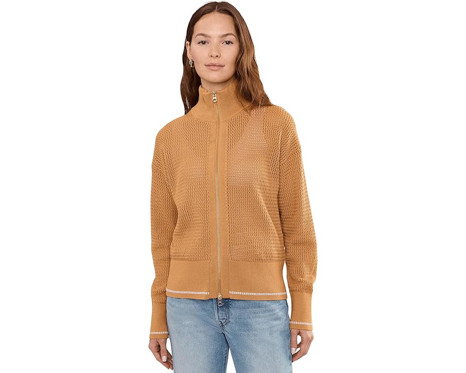 Свитер Varley Ina Zip Through Knit с застежкой молнией