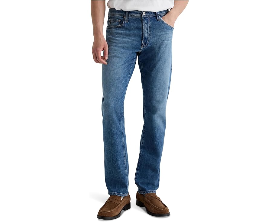 Джинсы AG Jeans Graduate Tailored Leg в цвете Ashfield из японского денима