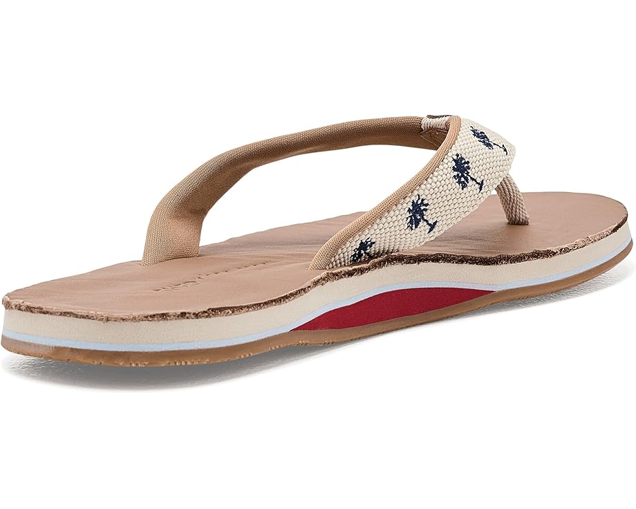 Пляжные сланцы Palm от Hari Mari с технологией MemoryFoamToe
