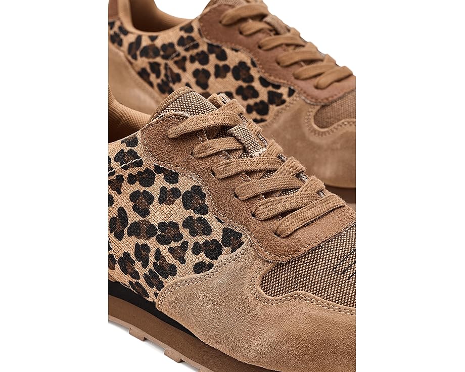Кроссовки Roper Giddyup Leopard с леопардовым принтом из замши