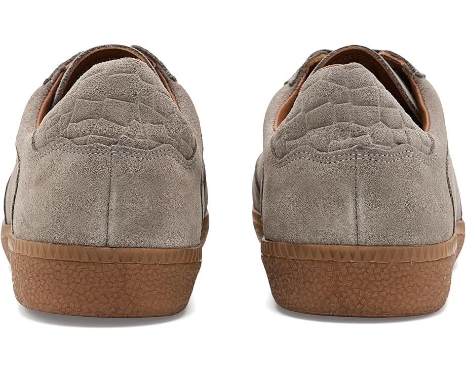 Кроссовки Carlos by Carlos Santana Crosby из замши с крокодиловым принтом