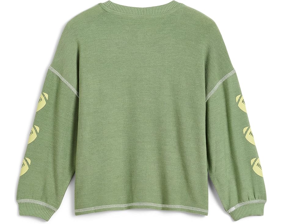 Football Pocket Crew Neck Sweatshirt (Little Kid/Big Kid)