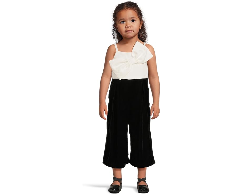 Детский комбинезон Janie and Jack Velvet Jumpsuit из бархата с бантом