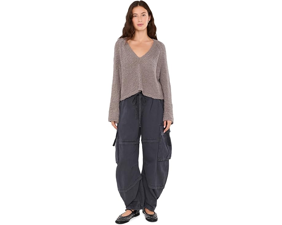 Free People We The Free Reef Curved Cargo Twill брюки-карго