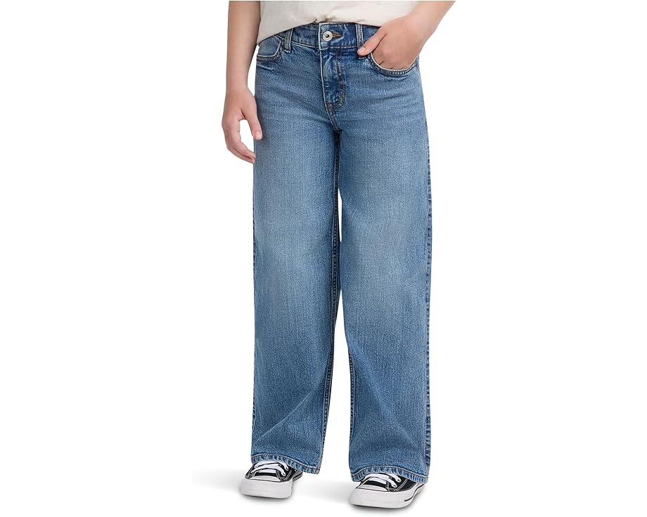 Джинсы abercrombie kids High-Rise Wide Leg с завышенной талией и широкими штанинами