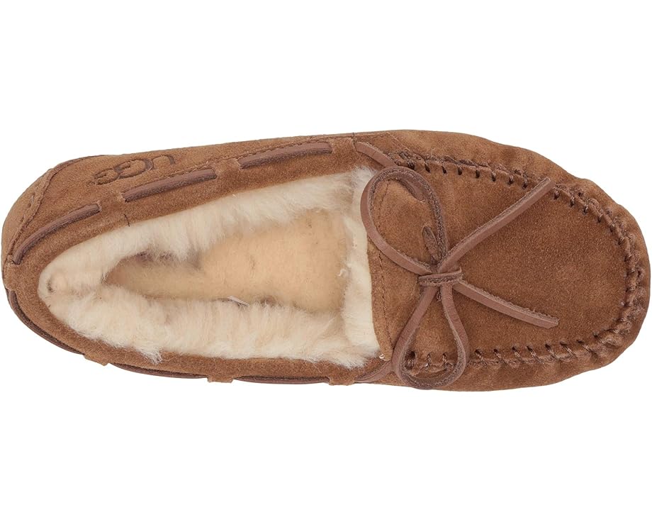 Детские угги-мокасины UGG Kids Dakota с гибкой резиновой подошвой