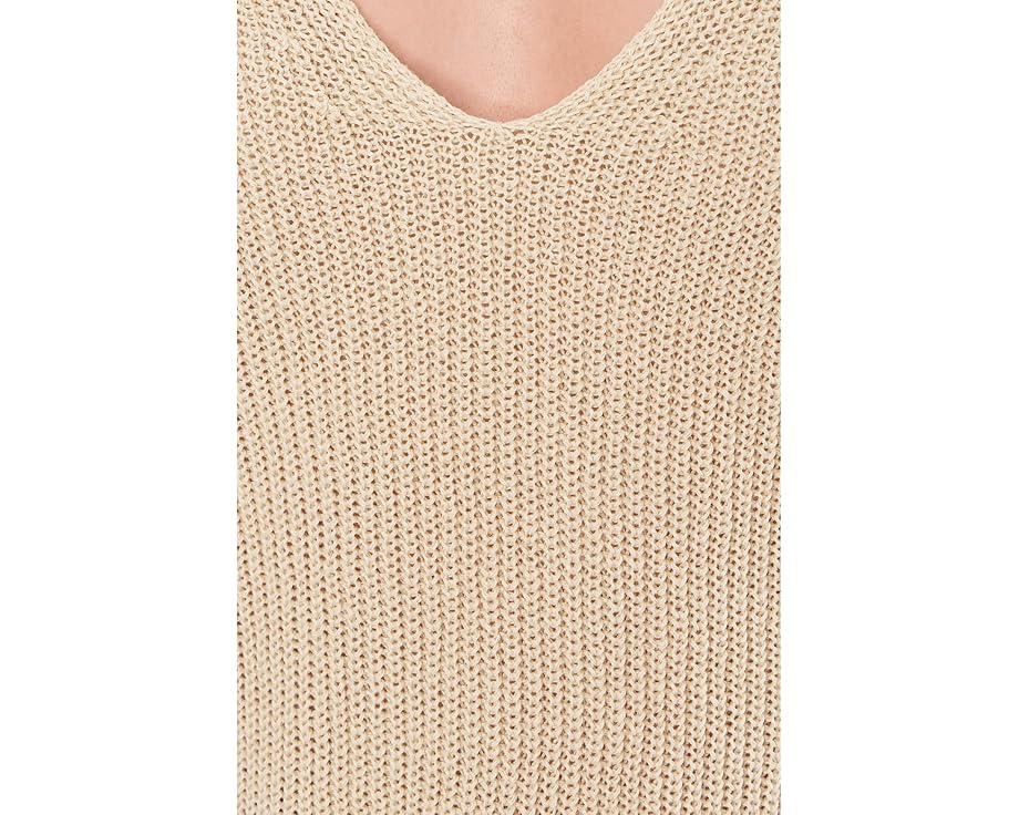 Свитер Miramar Linen с глубоким V-вырезом от Faherty