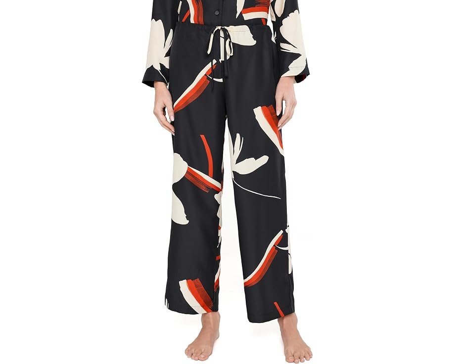 Natori Пижамный набор Kami Notch Pajama Set черный