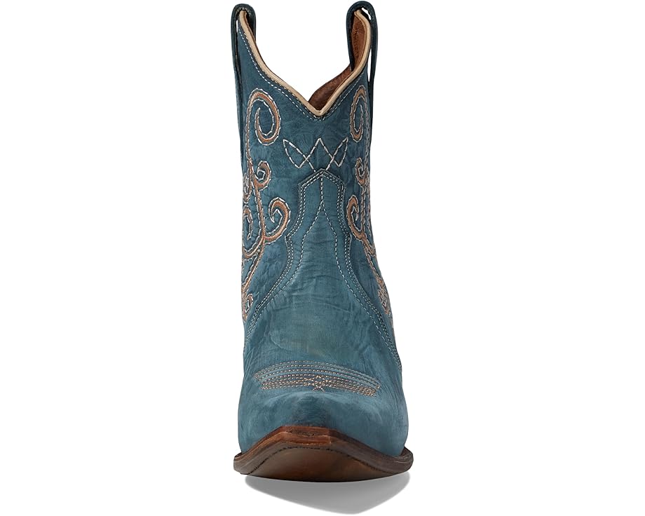 Сапоги Frye L6068 с вышивкой и состаренной кожей
